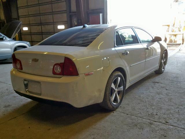 1G1ZC5EU0CF117577 - 2012 CHEVROLET MALIBU 1LT თეთრი ფოტო 4