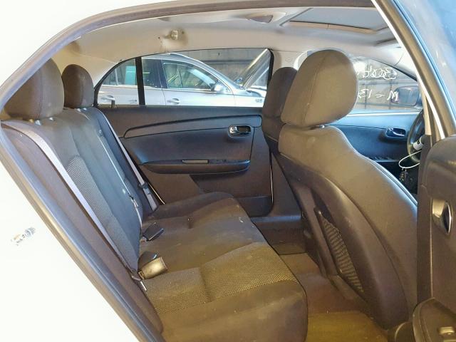 1G1ZC5EU0CF117577 - 2012 CHEVROLET MALIBU 1LT თეთრი ფოტო 6