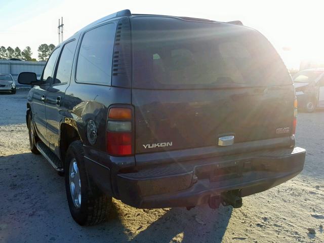 1GKEK63U54J161739 - 2004 GMC YUKON DENA GRAY photo 3