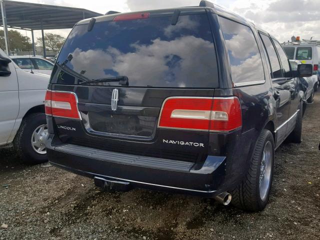 5LMFU27548LJ05008 - 2008 LINCOLN NAVIGATOR Noir photo 4