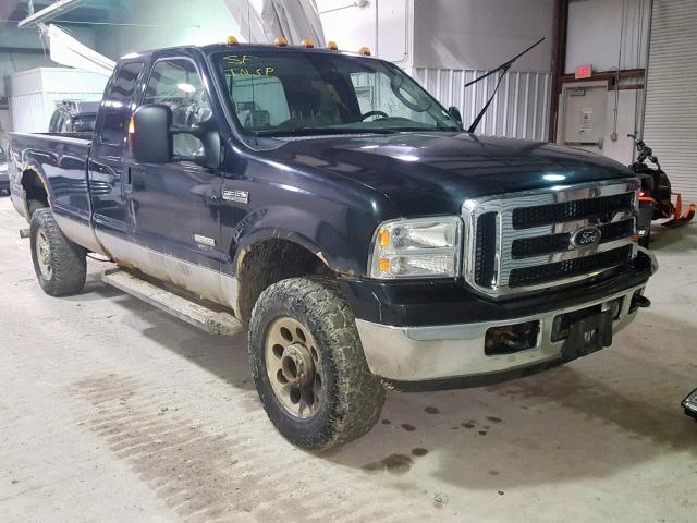 1FTWX31P86EA27350 - 2006 FORD F350 SRW S BLACK photo 1