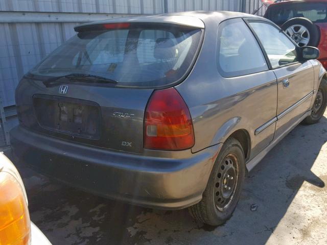 2HGEJ634XVH111390 - 1997 HONDA CIVIC DX GRAY photo 4