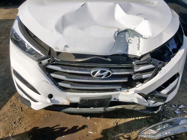 KM8J33A45HU555184 - 2017 HYUNDAI TUCSON LIM WHITE photo 7