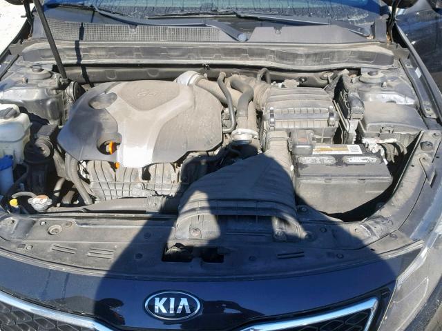 5XXGR4A69DG134315 - 2013 KIA OPTIMA SX BLACK photo 7