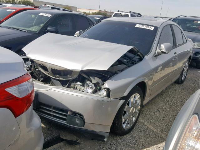 1LNHM87A74Y608413 - 2004 LINCOLN LS SILVER photo 2