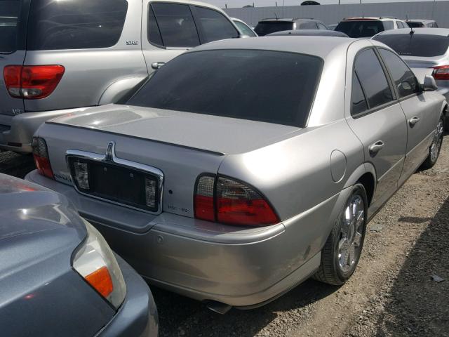 1LNHM87A74Y608413 - 2004 LINCOLN LS SILVER photo 4