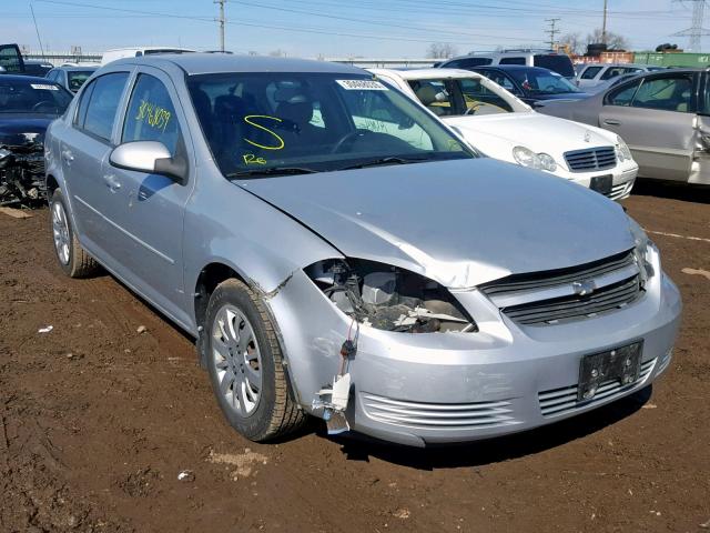 1G1AT58H297252168 - 2009 CHEVROLET COBALT LT SILVER photo 1