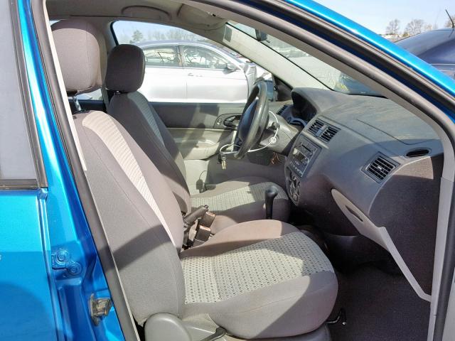 1FAFP34N77W309992 - 2007 FORD FOCUS ZX4 BLUE photo 5