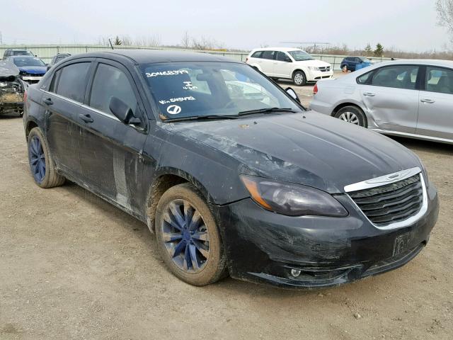 1C3CCBBB8DN545472 - 2013 CHRYSLER 200 TOURIN BLACK photo 1