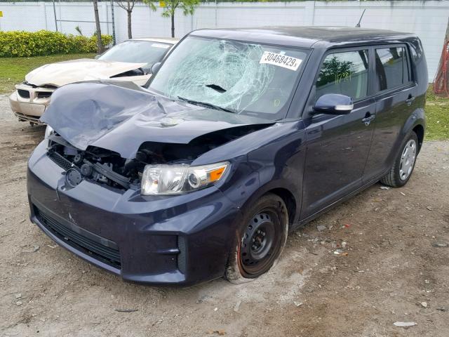 JTLZE4FE3CJ005585 - 2012 TOYOTA SCION XB 蓝色 照片 2