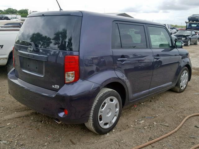 JTLZE4FE3CJ005585 - 2012 TOYOTA SCION XB 蓝色 照片 4