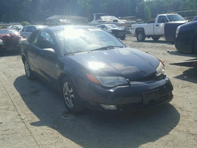 1G8AW12F03Z175885 - 2003 SATURN ION LEVEL BLACK photo 1