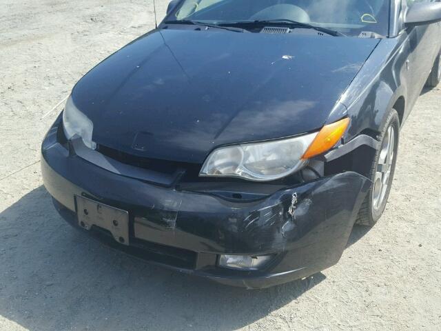 1G8AW12F03Z175885 - 2003 SATURN ION LEVEL BLACK photo 9