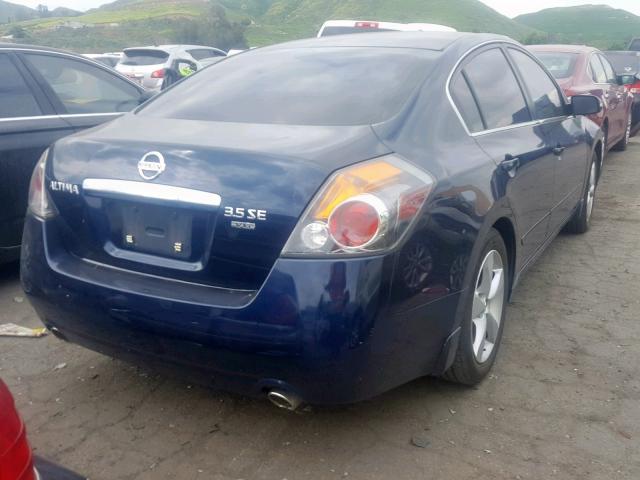 1N4BL21E87N447796 - 2007 NISSAN ALTIMA 3.5 BLUE photo 4