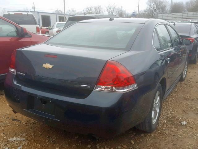 2G1WA5E35F1126979 - 2015 CHEVROLET IMPALA LIM GRAY photo 4