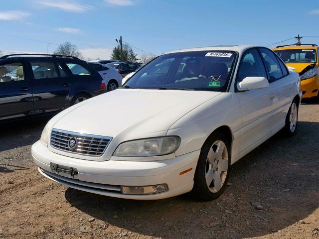 W06VR54R91R046264 - 2001 CADILLAC CATERA BAS WHITE photo 2