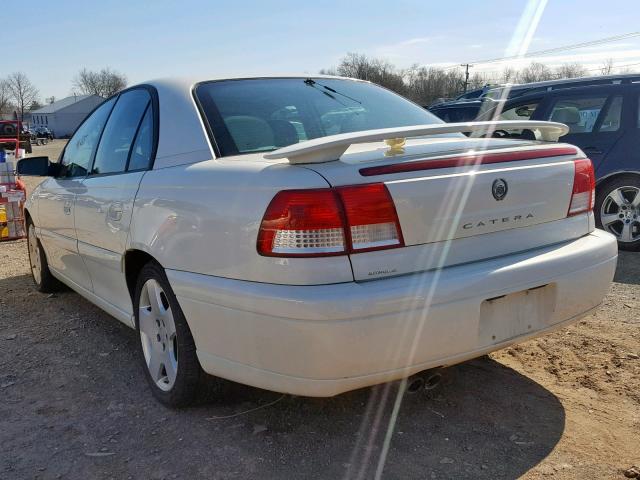 W06VR54R91R046264 - 2001 CADILLAC CATERA BAS WHITE photo 3