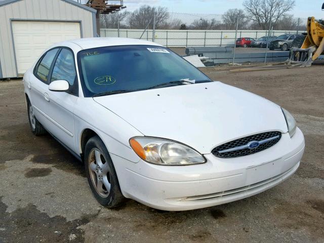 1FAFP55U51A286685 - 2001 FORD TAURUS SES WHITE photo 1