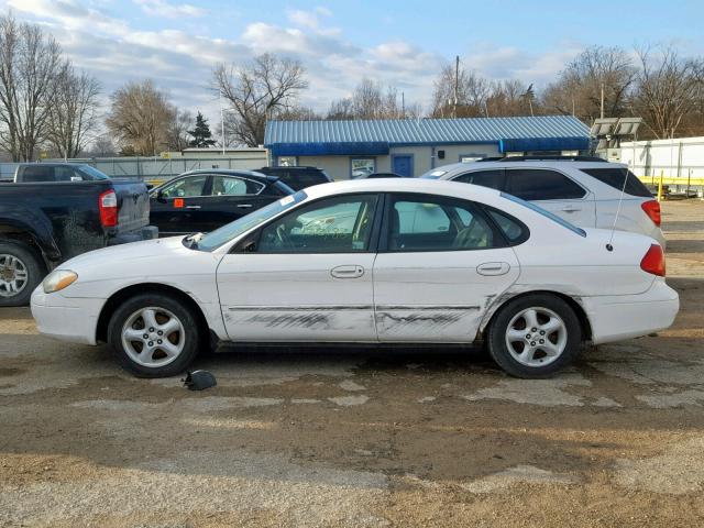 1FAFP55U51A286685 - 2001 FORD TAURUS SES WHITE photo 9