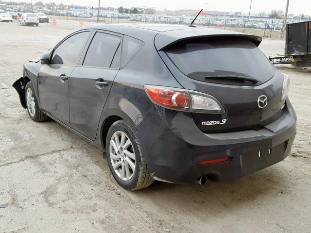 JM1BL1L79C1549032 - 2012 MAZDA 3 I BLACK photo 3