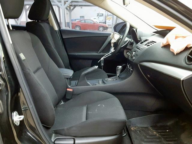 JM1BL1L79C1549032 - 2012 MAZDA 3 I BLACK photo 5