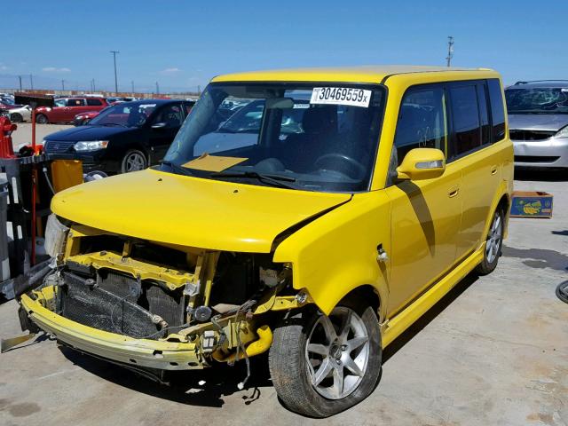 JTLKT334X54015173 - 2005 TOYOTA SCION XB 黄色 照片 2