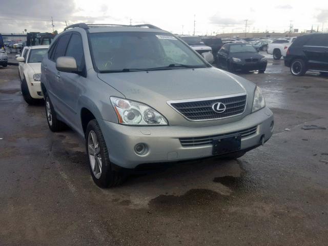 JTJHW31U260008885 - 2006 LEXUS RX 400 SILVER photo 1