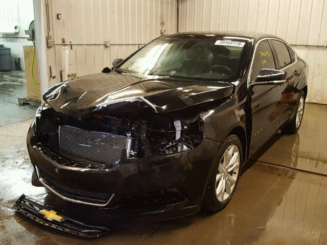 2G1115S32G9123314 - 2016 CHEVROLET IMPALA LT BLACK photo 2