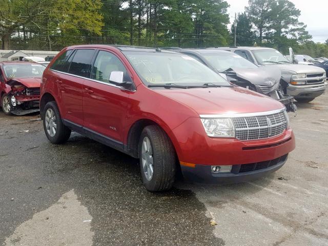 2LMDU68C87BJ04221 - 2007 LINCOLN MKX RED photo 1