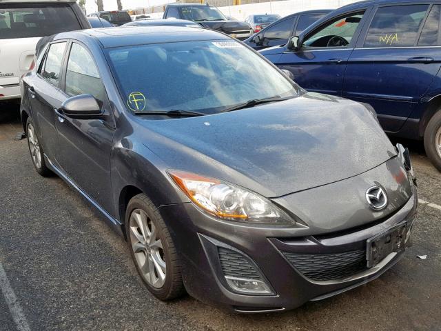 JM1BL1K69B1496890 - 2011 MAZDA 3 S GRAY photo 1