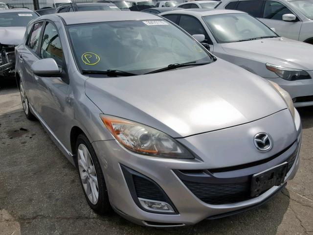 JM1BL1K61B1410309 - 2011 MAZDA 3 S GRAY photo 1