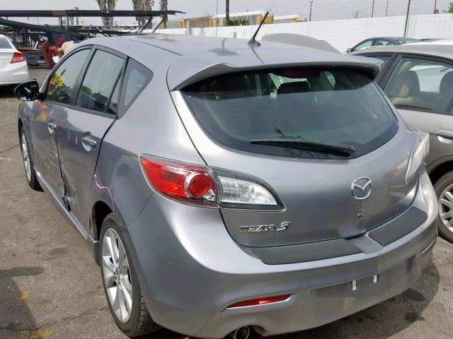 JM1BL1K61B1410309 - 2011 MAZDA 3 S GRAY photo 3