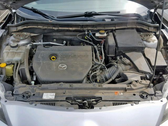 JM1BL1K61B1410309 - 2011 MAZDA 3 S GRAY photo 7