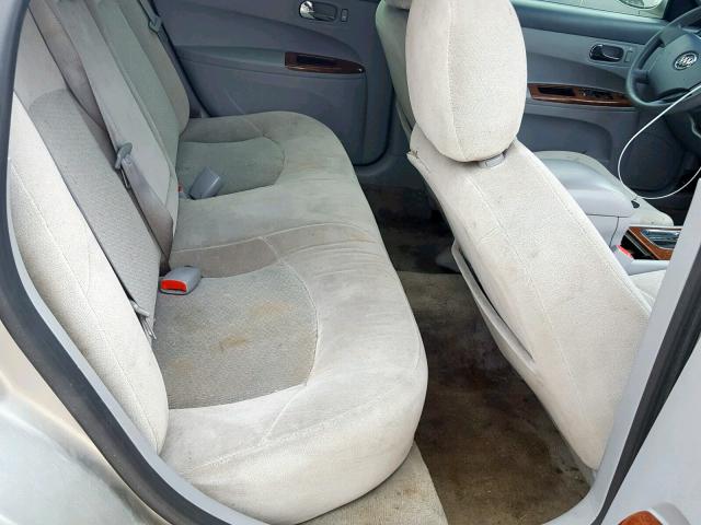 2G4WC552861235697 - 2006 BUICK LACROSSE C SILVER photo 6