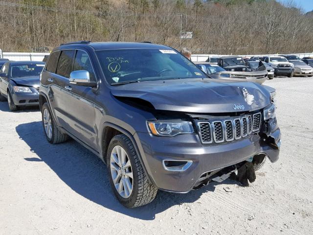 1C4RJFBG9HC851743 - 2017 JEEP GRAND CHER GRAY photo 1