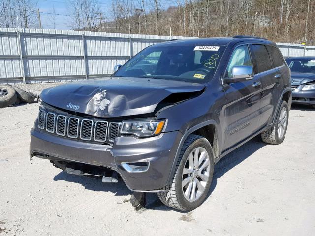 1C4RJFBG9HC851743 - 2017 JEEP GRAND CHER GRAY photo 2