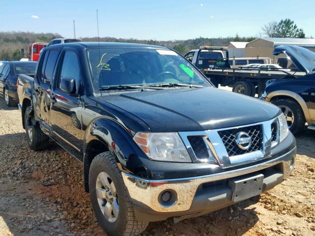 1N6AD0EV9AC412850 - 2010 NISSAN FRONTIER C BLACK photo 1