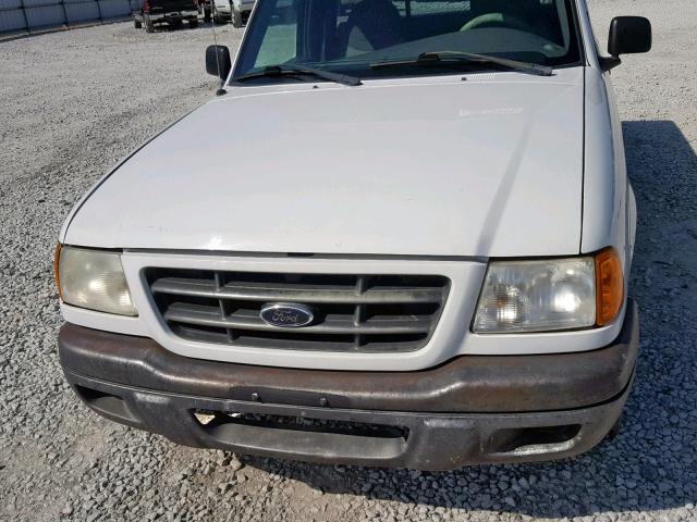 1FTYR10D02PB69785 - 2002 FORD RANGER WHITE photo 9