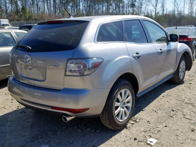 JM3ER2W51A0346870 - 2010 MAZDA CX-7 SILVER photo 4