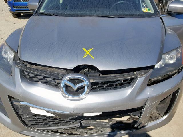 JM3ER2W51A0346870 - 2010 MAZDA CX-7 SILVER photo 7