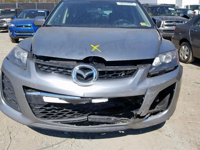 JM3ER2W51A0346870 - 2010 MAZDA CX-7 SILVER photo 9