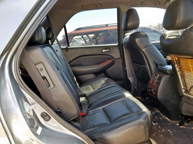 2HNYD18641H523096 - 2001 ACURA MDX TOURIN BLUE photo 6