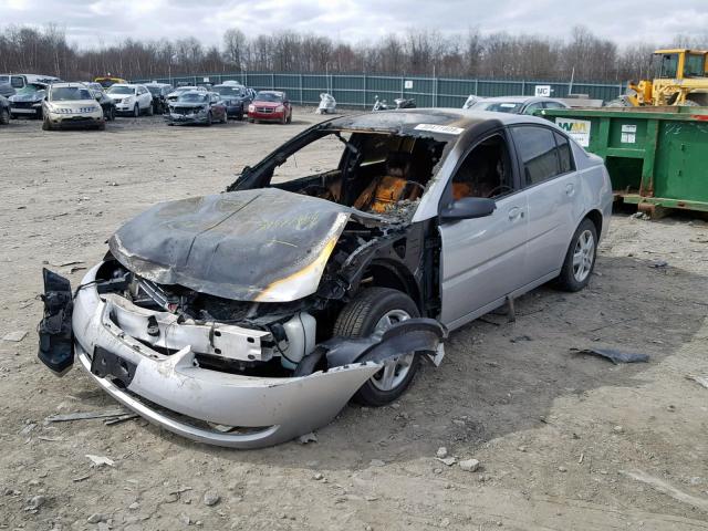 1G8AJ55F87Z172966 - 2007 SATURN ION LEVEL SILVER photo 2