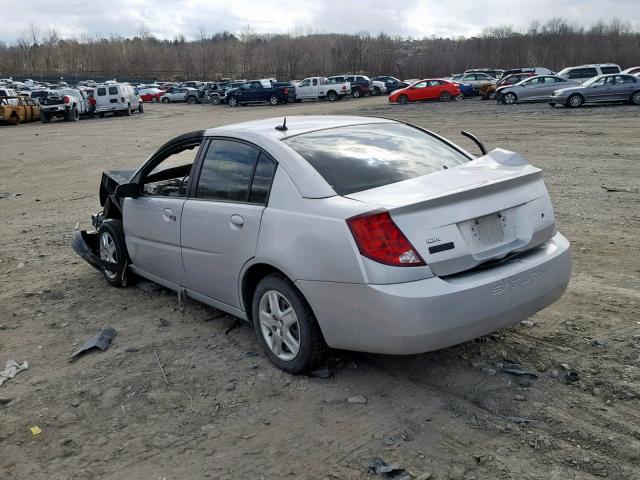 1G8AJ55F87Z172966 - 2007 SATURN ION LEVEL SILVER photo 3