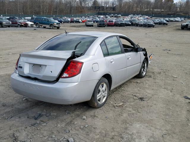 1G8AJ55F87Z172966 - 2007 SATURN ION LEVEL SILVER photo 4