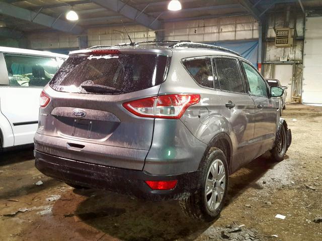 1FMCU0F7XEUC02331 - 2014 FORD ESCAPE S GRAY photo 4