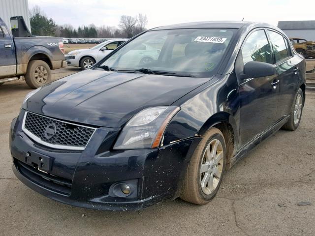 3N1AB6AP6BL719114 - 2011 NISSAN SENTRA 2.0 BLACK photo 2