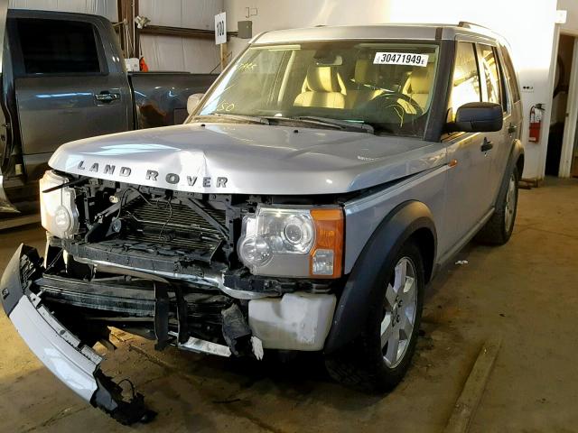 SALAG25497A427651 - 2007 LAND ROVER LR3 HSE SILVER photo 2