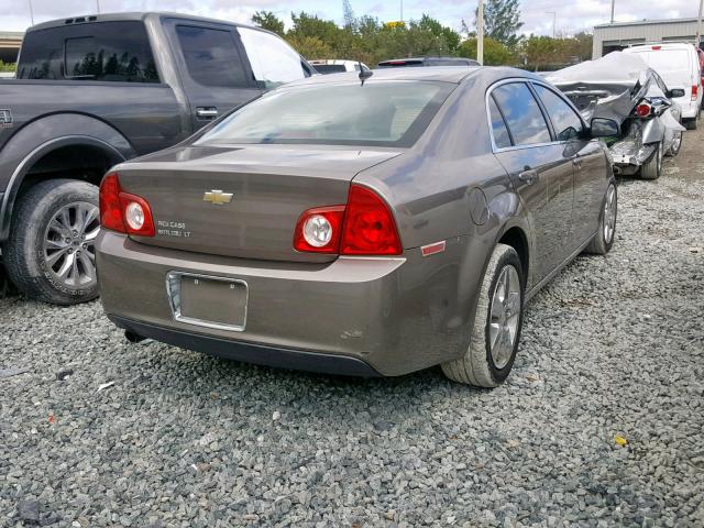 1G1ZD5EB3AF294259 - 2010 CHEVROLET MALIBU 2LT BROWN photo 4