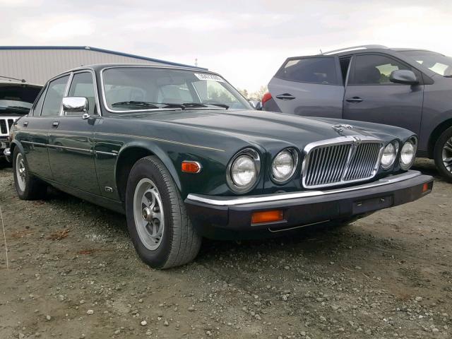 SAJAV1344GC433678 - 1986 JAGUAR XJ6 GREEN photo 1